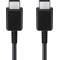 Câble USB C/USB C 1,5 m 3A Noir Samsung