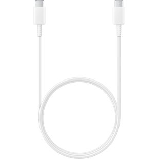 Câble USB C/USB C 1,5 m 3A Blanc Samsung