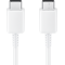 Câble USB C/USB C 1,5 m 3A Blanc Samsung