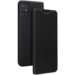 Folio Stand Noir pour Samsung G A71 Bigben