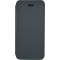 Etui coque made in France noir avec rabat pour iPhone 5C