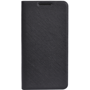 Etui folio noir pour Wiko Sunny 2 Plus
