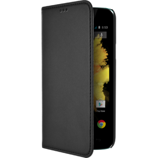 Etui folio noir pour Wiko Sunset
