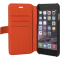 Etui folio Façonnable orange micro perforé pour iPhone 6/6S