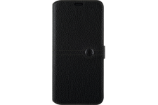 Etui folio Faconnable noir pour Samsung Galaxy S9+ G965