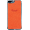 Coque rigide Façonnable orange pour iPhone 6 Plus/6S Plus/7 Plus/8 Plus