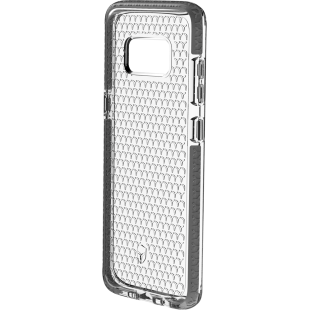 Coque Renforcée LIFE Garantie à vie Contour Argent pour Samsung G S8 Force Case