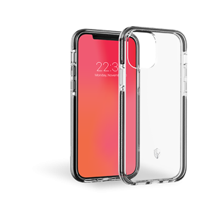 Coque Renforcée LIFE Garantie à vie Contour Noir pour iPhone 12 Pro Max Force Case