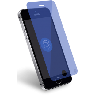 Protège écran Apple iPhone 5/5S/SE Anti Lumière Bleue Garanti à vie Force Glass