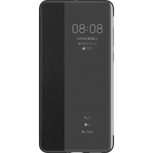 Folio View Flip Cover Noir pour Huawei P40 Huawei