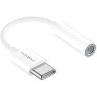 Adaptateur pour écouteurs USB Type-C vers Jack 3,5 mm CM20 Blanc Huawei