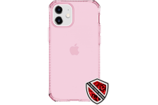 Coque Renforcée Spectrum Clear Rose pour iPhone 12 mini Itskins