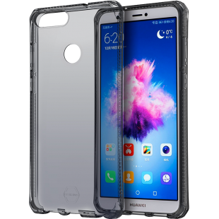Coque semi-rigide Itskins Spectrum noire pour Huawei P Smart