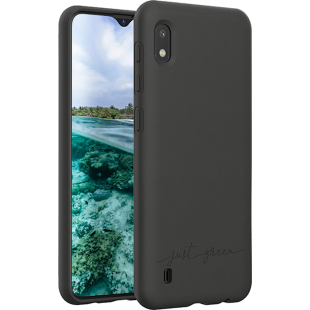 Coque Biodégradable Noire pour Samsung G A10 Just Green