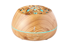 Lilywood Enceinte lumineuse Bluetooth® Diffuseur d'huiles essentielles + Huile Essentielle Synergie Zen Aromasound