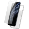 Pack Coque souple Transparente + Protège-écran Plat en Verre trempé pour iPhone 12 Pro Max Bigben