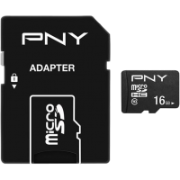 Carte Mémoire MicroSDHC Performance + 16GB PNY