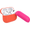 Coque Silicone Orange Fluo pour Airpods Pro Puro