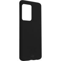 Coque Silicone Icon Noire pour Samsung G S20 Ultra Puro