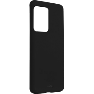 Coque Silicone Icon Noire pour Samsung G S20 Ultra Puro