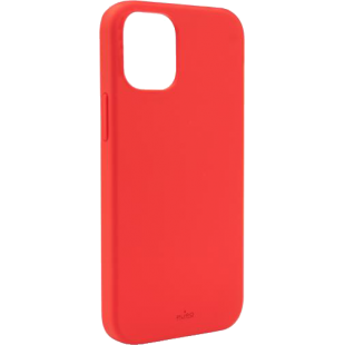Coque Silicone Icon Rouge pour iPhone 12 / 12 Pro Puro