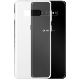 Coque Silisoft souple Transparente pour Samsung G S10 Bigben