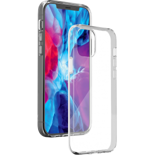 Coque Silisoft souple Transparente pour iPhone 12 / 12 Pro Bigben