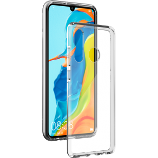 Coque Silisoft souple Transparente pour Huawei P30 Lite Bigben