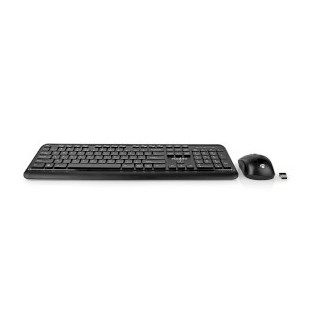 Kit clavier et souris Sans Fil Connexion souris et clavier: USB 800 / 1200 / 1600 dpi PPP (DPI) réglable QWERTY