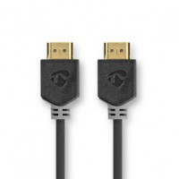 Câble HDMI™ HDMI™ Connecteur HDMI™ Connecteur 8K@60Hz eARC Plaqué or 3.00 m PVC Anthracite