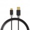 Câble USB USB 2.0 USB-A Mâle USB-C™ Mâle 480 Mbps Plaqué or 2.00 m Rond PVC Anthracite