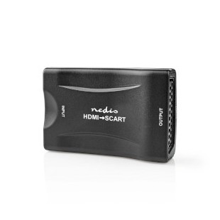Convertisseur HDMI HDMI™ entrée SCART Femelle Une voie 1080p 1.2 Gbps ABS