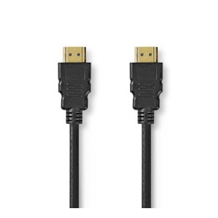 Câble HDMI™ HDMI™ Connecteur HDMI™ Connecteur 8K@60Hz eARC Plaqué or 3.00 m PVC Noir