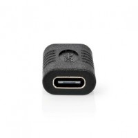 Adaptateur USB USB 3.2 Gen 2 USB-C™ Femelle USB-C™ Femelle 10 Gbps Plaqué nickel Noir