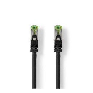 Câble Cat 7 PiMF RJ45 Male RJ45 Male 10.0 m Snagless Rond LSZH Noir