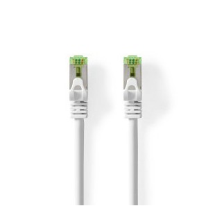 Câble Cat 7 PiMF RJ45 Male RJ45 Male 2.00 m Snagless Rond LSZH Blanc