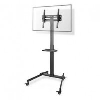 Support TV sur Pied 32-55 " Poids d'écran maximal pris en charge: 35 kg Design Colonne prime Verrouillage par pression Acier