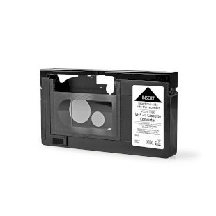 Convertisseur VHS Conversion: VHS-C à VHS Brancher et utiliser