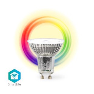 LED Spot SmartLife Wi-Fi GU10 345 lm 4.9 W Blanc chaud à frais / RGB 2700 - 6500 K Classe énergétique: G Android™ / IOS