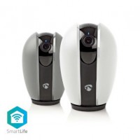 Caméra intérieure SmartLife Wi-Fi Full HD 1080p Inclinaison du panoramique Cloud / microSD (non inclus) Vision nocturne