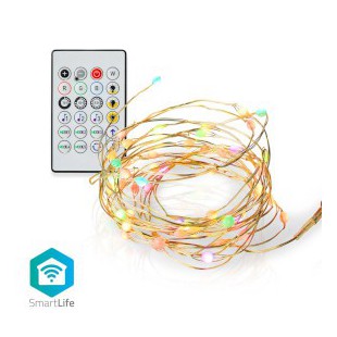 Ruban LED de couleur SmartLife Wi-Fi Multi couleur 5.00 m IP20 400 lm