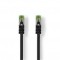 Câble Cat 7 PiMF RJ45 Male RJ45 Male 10.0 m Snagless Rond LSZH Noir