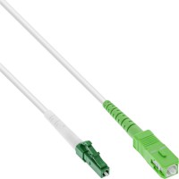 Câble simplex fibre optique inline®, FTTH, LC / APC 8 ° à SC / APC 8 °, 9/125 µm, OS2, 15M