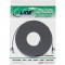 Câble de patch plat Inline®, U / FTP, Cat.6a, TPE sans halogène, noir, 7,5m