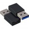 INLINE® USB 3.2 Gen.1 Hub OTG, USB TYP-C à 2 Port Typ-C et 3 ports Typ-A, avec alimentation 5V / 3A, noir