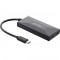INLINE® USB 3.2 Gen.1 Hub OTG, USB TYP-C à 2 Port Typ-C et 3 Port Typ-A, sans alimentation