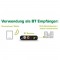 Inline® Bluetooth True Hi-Fi Audio Receiver, DAC, BT 5.0, APTX HD, RCA + TOSLINK