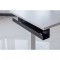 Système de gestion du câble Inline® pour le montage sous la table, noir