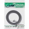 Câble de patch plat Inline®, U / FTP, Cat.8.1, TPE sans halogène, noir, 1M