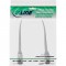 Câble de patch plat Inline®, U / FTP, Cat.8.1, TPE sans halogène, blanc, 0,3m